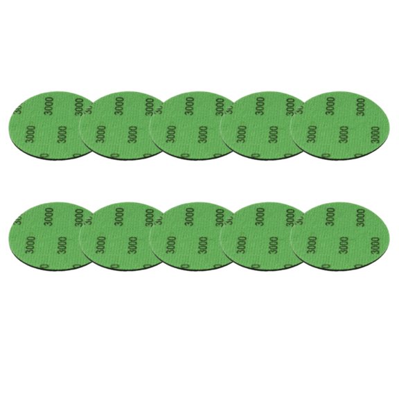 10Pcs P3000 Grade Foam Disc Automotive Sponge Sand Disc For Clearcoat Repairs Fangkenuo
