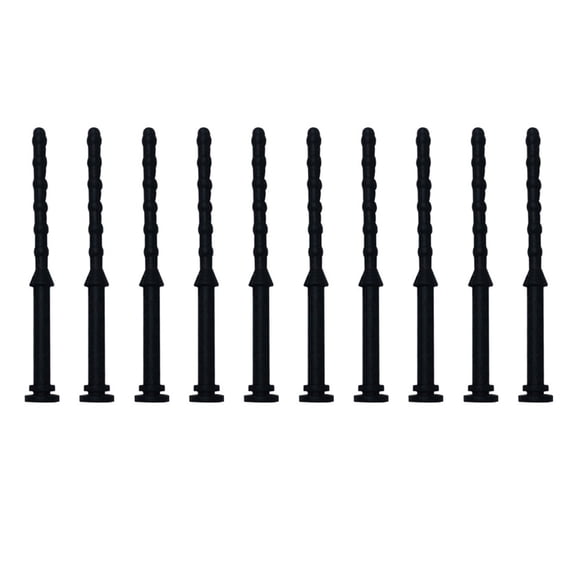 10Pcs PC Case Fan Computer Cooling Fan Mount Screws CPU Mounting Pin Soft Rubber Reducing Noise Screws 25mm