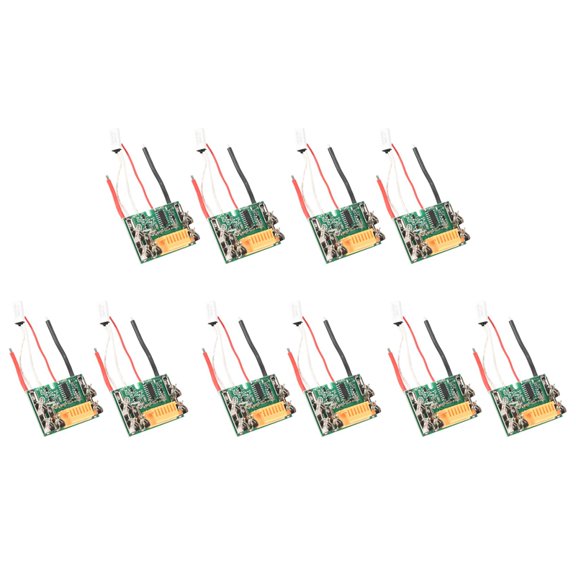 10Pcs PCB Circuit Module Board Parts 18V Battery Chip PCB Board Replacement for  BL1830 BL1840 BL1850 LXT400