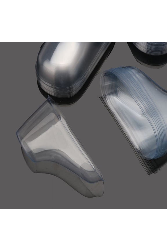 10Pcs/Pack Clear Plastic Baby Booties Display Socks Pvc 10Pcs 11Cm YIWEI
