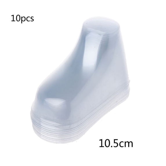 10Pcs/Pack Clear Plastic Baby Booties Display Socks Pvc