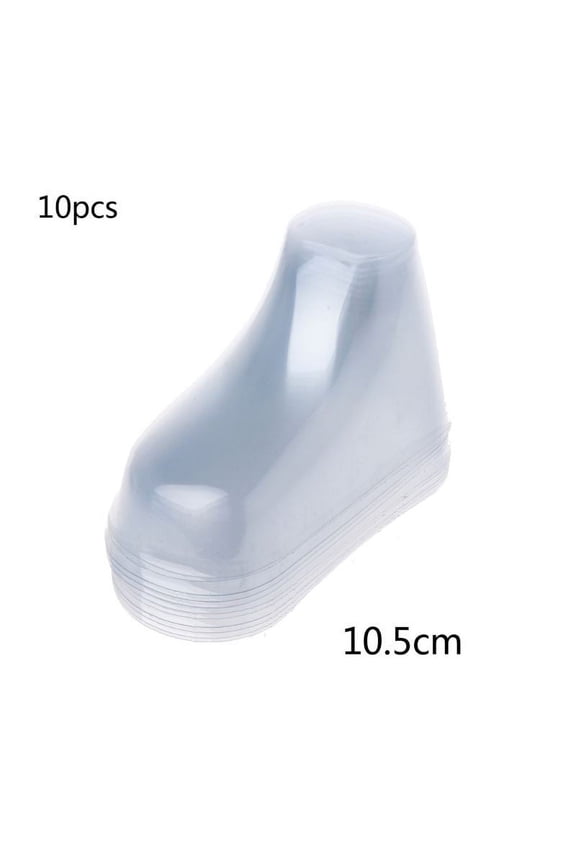 10Pcs/Pack Clear Plastic Baby Booties Display Socks Pvc