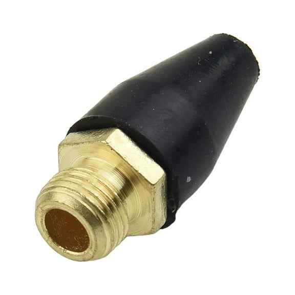 10Pcs/Pack Rubber / Brass Safety Tip Nozzle For Air Blow Tools 1/8 Inch Npt Male Air Compressor Herramientas Ferramentas Tools Smile Home
