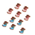 thumbnail image 1 of 10Pcs/Pack Silicone Beads for Keychain Making Colorful Boot Beads Charm, 1 of 7