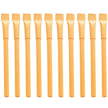 10Pcs Paper Ballpoint Pen Recyclable Biro Pen 1.0mm Write Smoohtly for Office