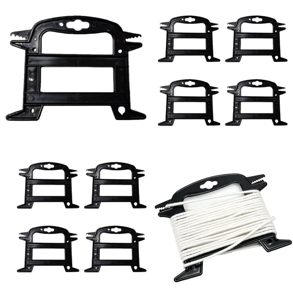 10Pcs Paracord Spool Line Winders, Cord And Rope Organizer Bobbins, Prevent Tangles And Kinks For Outdoor Survival, Fishing And Cable Storage