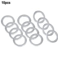 thumbnail image 1 of 10Pcs Pedal Washers, Stainless Steel Replacement Silver for Moutain Bike Road Bicycle, 1 of 8