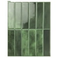 thumbnail image 1 of 10Pcs Peel and Stick Backsplash Tile,11.4'' x 9'' Subway Tile,Self-Adhesive Wall Tiles for Kitche,Bathroom,RV,Thicker Design in Green, 1 of 8