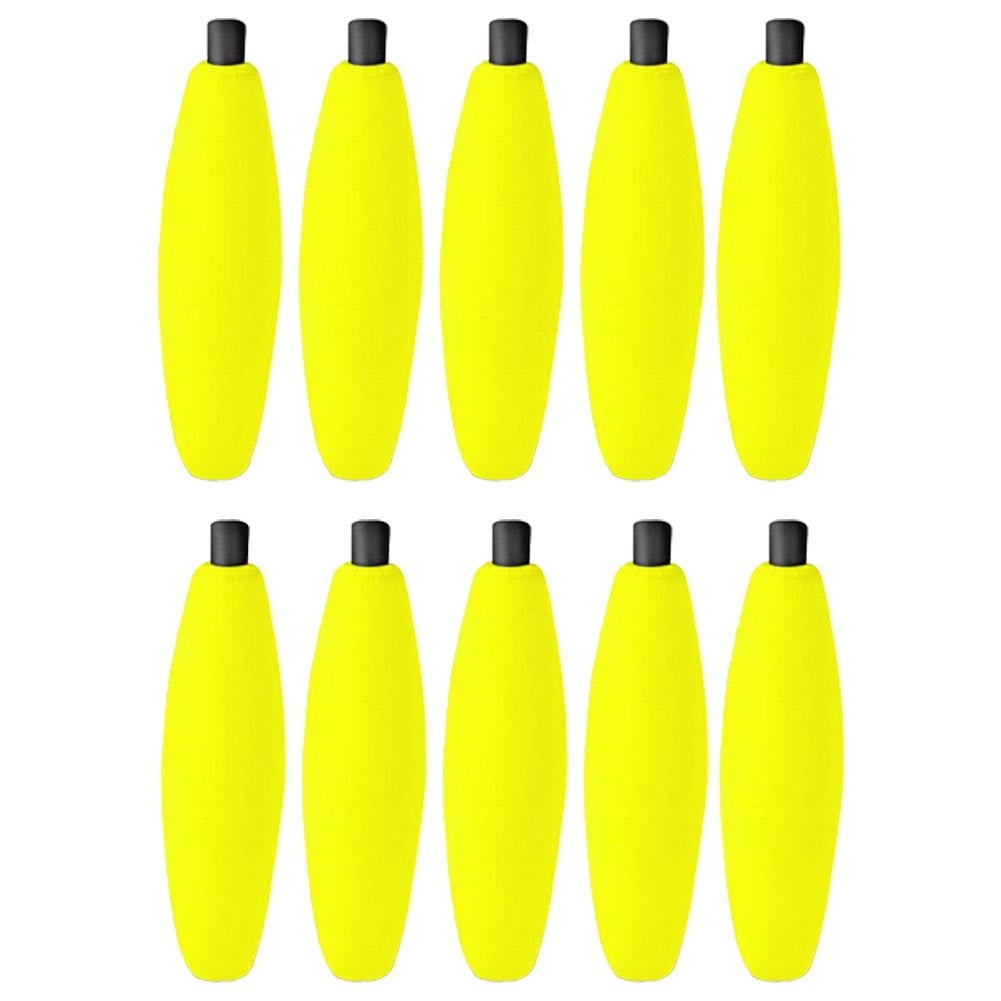 10pcs Peg Floats Catfish Fishing Bobbers Foam Rig Float Crappie Trout