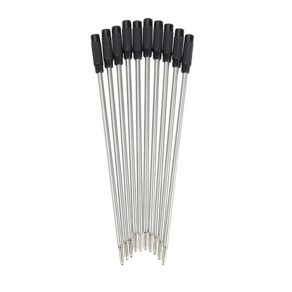 10Pcs Pen Refill Ballpoint Pen Replacement Refill for Twist Action Ballpoint Pens, Standard Pen Refills Cartridge