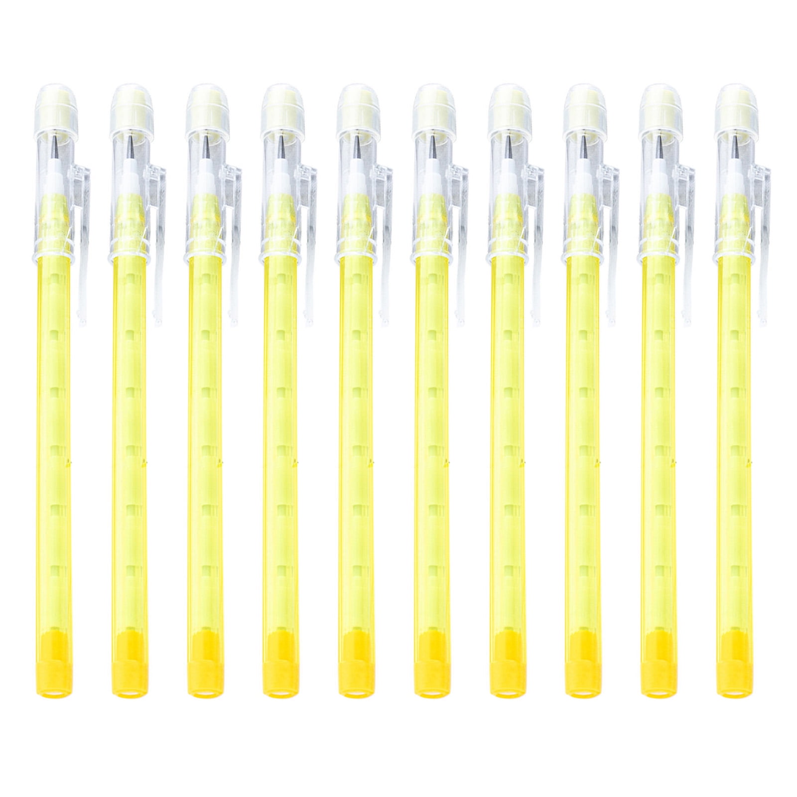 10Pcs Pencils Stackable Push Pencil Assortment with Eraser, Not ...