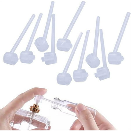 10Pcs Perfume Refill Pump Cosmetic Dispenser Pump Transfer Tool for Perfumes Transfer to Empty Bottles