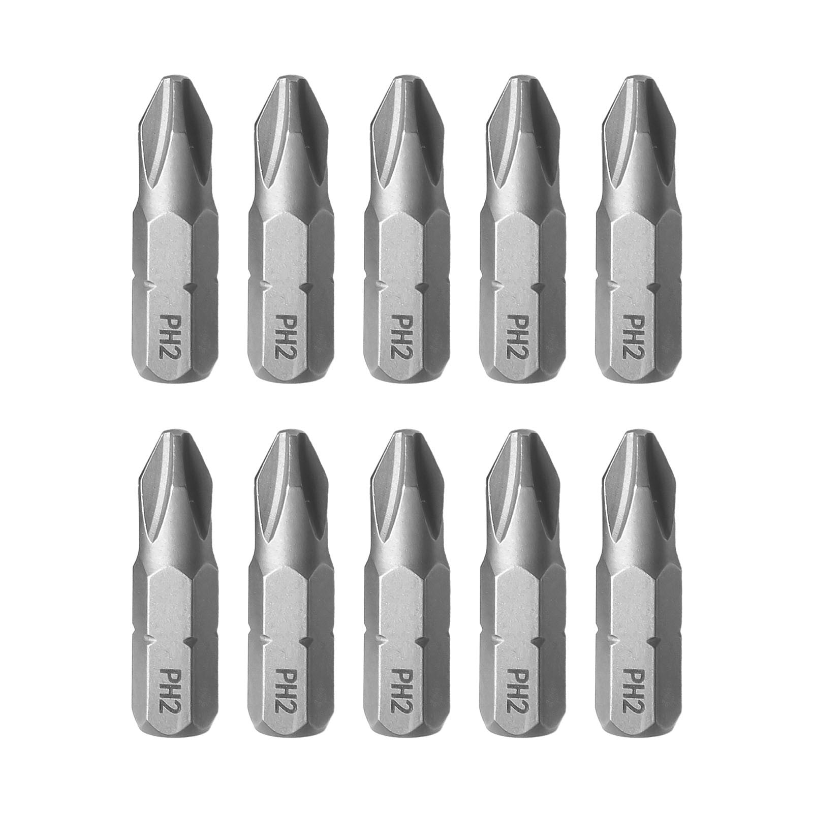 10Pcs Ph1 Ph2 Ph3 Alloy Steel Screwdriver Bit Set 25Mm Drill Impact ...