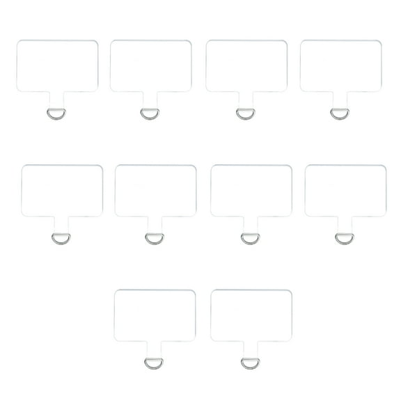 Phone Tether Tab, 10 Pack Universal Phone Safety Tether Connector Without Adhesive Fit for Most Smartphones