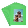 thumbnail image 1 of Uxcell 10Pcs Picture Mat 8"x10" Bevel Cut Frame Mattes with Backing for Display Art Measuring Green, 1 of 7