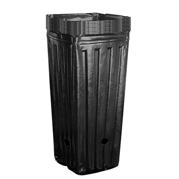 10Pcs Plastic Deep Nursery Tree Pot 7.8inch Flower Plant Container Pot Black Outdoor Garden Flower Pots Accessories