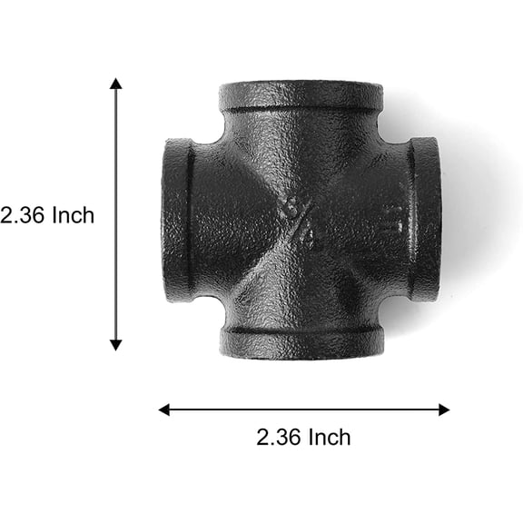 10Pcs Plastic Hose Barb Fitting, 1/2" x 1/2" Bulkhead Adapter Union Splicer Mender Pipe Connector with M16 Nut and Washer for Aquarium Air Water Fuel