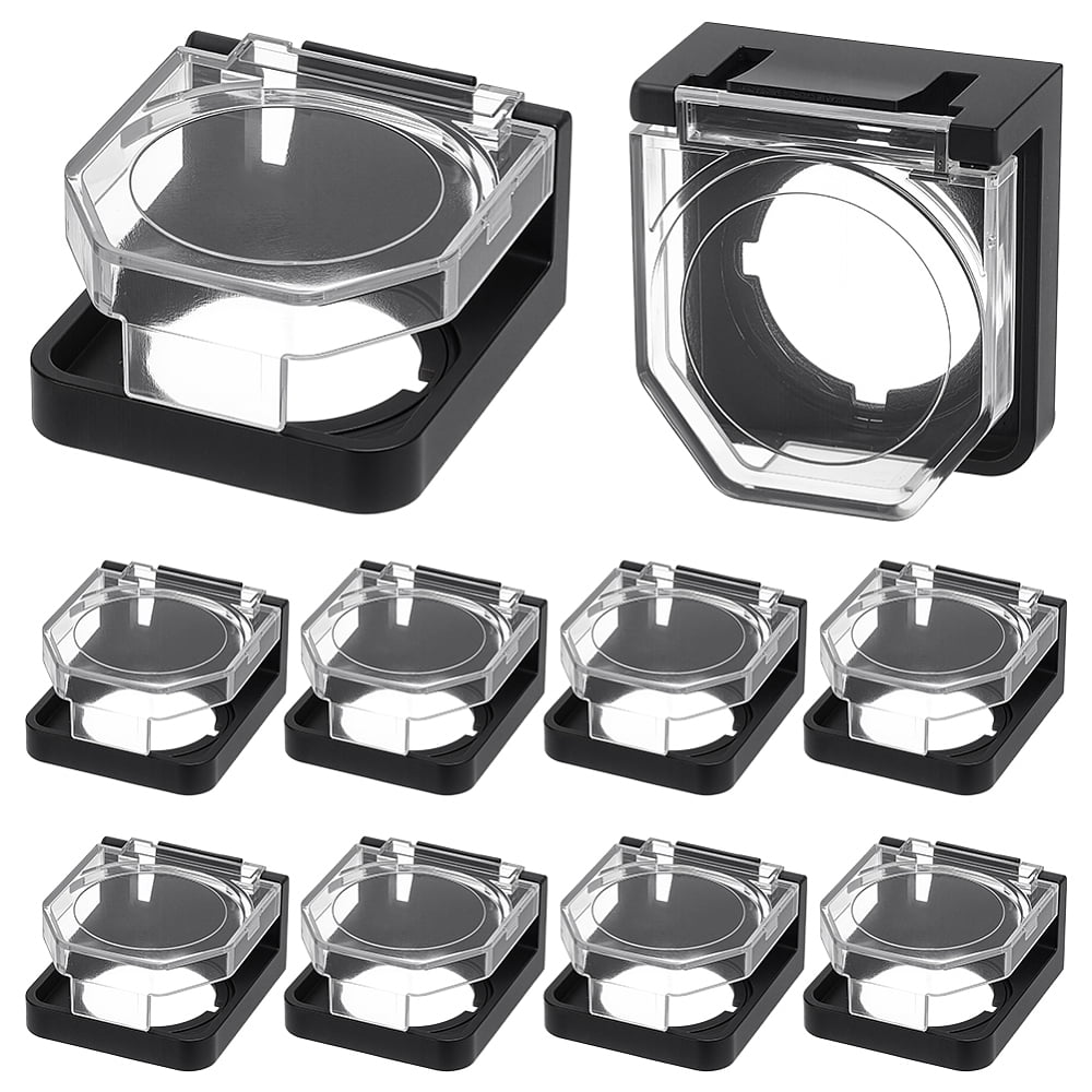 10Pcs Plastic Power Push Button Switch Cover with 10Pcs Paper Self ...