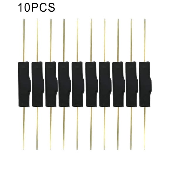 10Pcs Plastic Reed Switch Reed Contact Normally Closed Magnetic Induction Switch