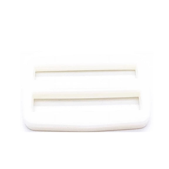 10Pcs Plastic Tri-Glide Slide Buckle Adjustable Webbing Slider for Belt Backpack