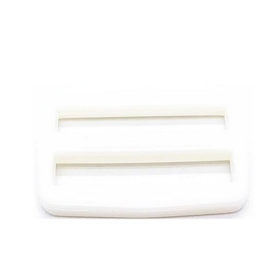 10Pcs Plastic Tri-Glide Slide Buckle Adjustable Webbing Slider for Belt Backpack