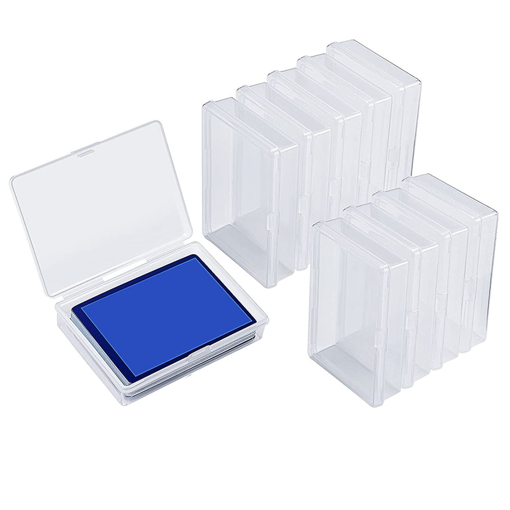 10pcs Mini Small Case PP Transparent Plastic Storage Box Pack Parts  Accessories