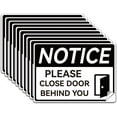 thumbnail image 1 of 10Pcs Please Close Door Behind You Sticker Close The Door Sticker Please Keep Door Closed Sign Close Door Labels Waterproof Self-Adhesive Vinyl Decals for Workplace Store 7.08x5.12 Inch for making, 1 of 9