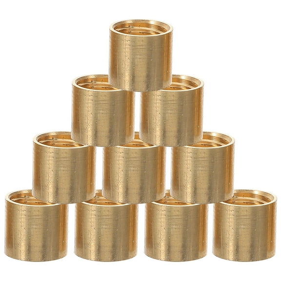 10Pcs Pool Cue Joint Screws Parts Billiard Cue Repairing Kit Copper Screws for Pool Cue
