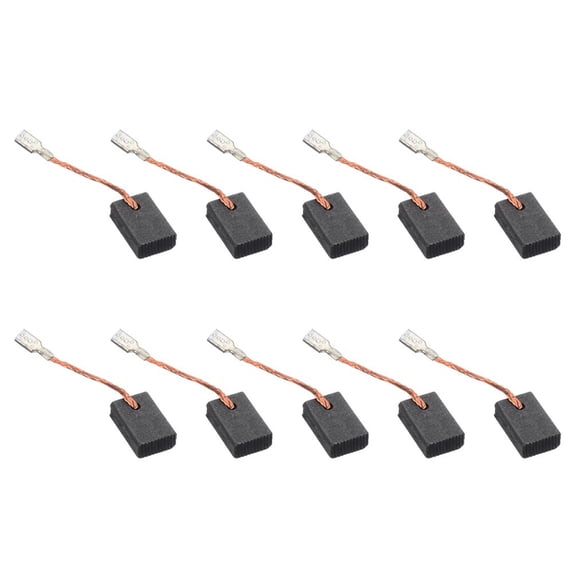 10Pcs Power Tool Carbon Brushes 5X10X17Mm For Bosch Gws14150 Angle Grinde Graphite Brush Replacement Fangkenuo