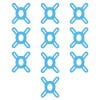 10Pcs Pre-Cut Kinesiology Tape, Breathable Athletic Knee Stability Tape Joints, Muscle Support Tapes for Running Marathon, Light Blue