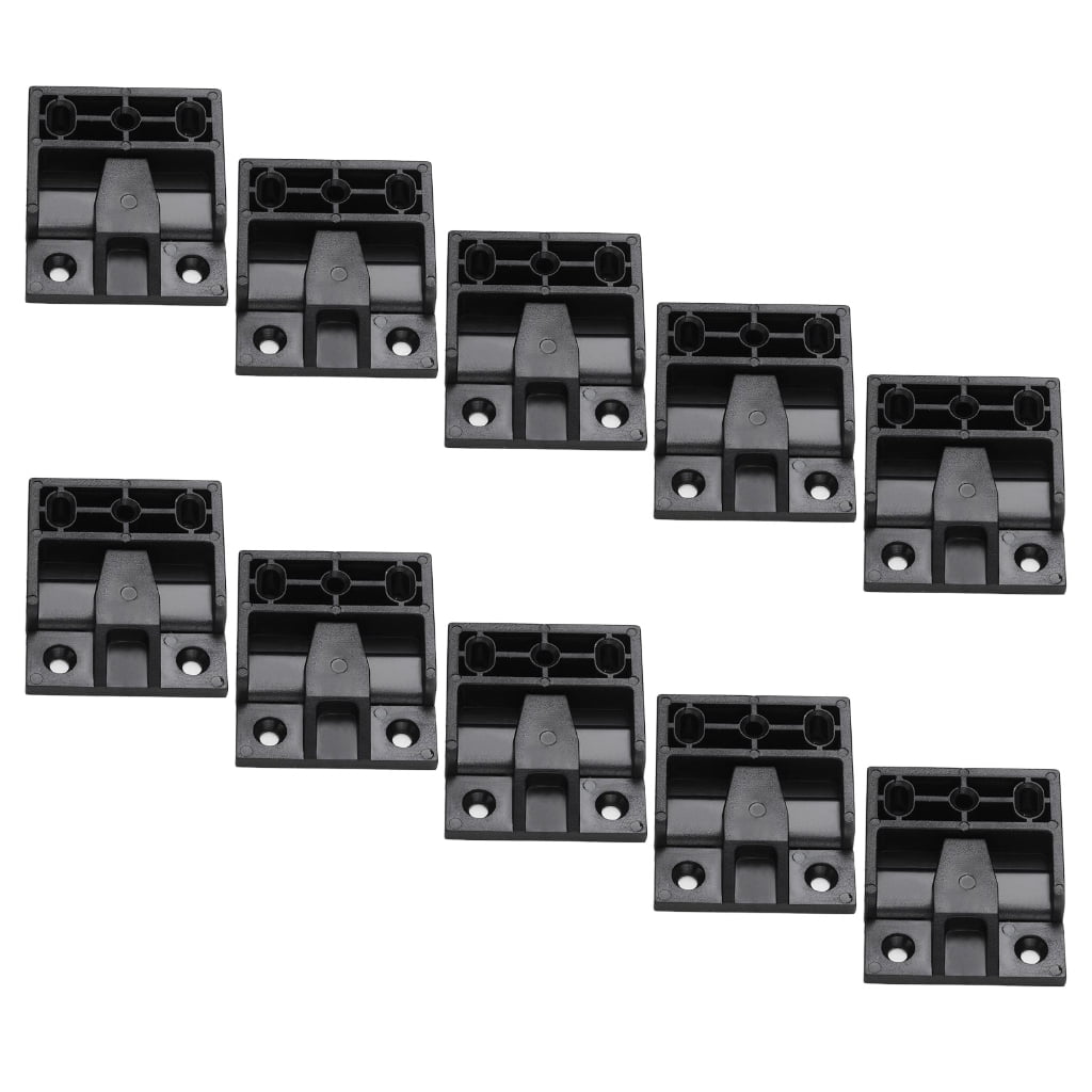 10Pcs Press Fit Panel Clip Plastic Quick Fitting Furniture Panel Board ...