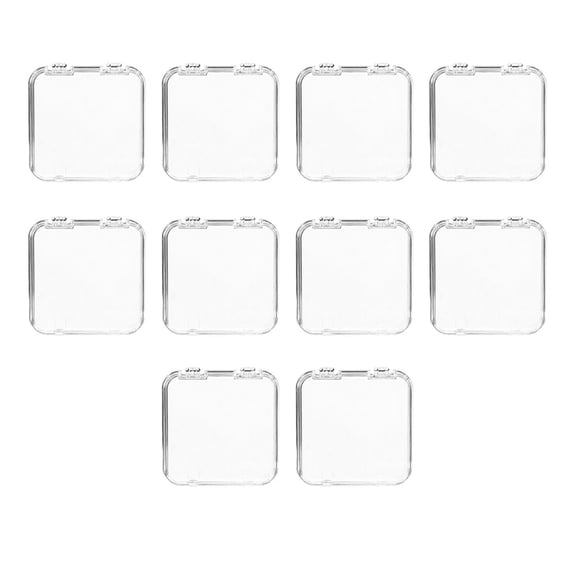 10Pcs Press On Nails Packaging Box Press on Nails Storage Box for False Nails Storage Case Nails Display Nails Salon Supplies