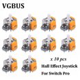 10Pcs Ps4 Hall Effect Joystick Replacement Controller for Dualsense 4
