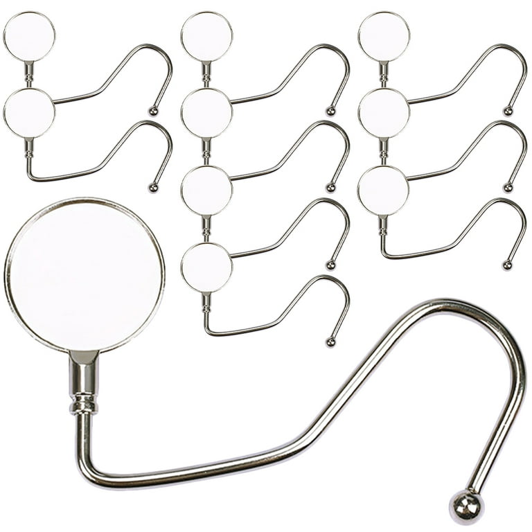 10Pcs Purse Hook Hanger Purse Table Hook Holder Bag Hanger Table Hook for  Table Desk