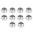 10Pcs Push Button Catch Lock Door Drawer Campervan Spring Up