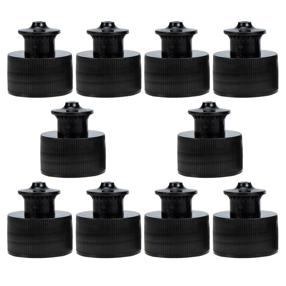 10Pcs Push Pull Bottle Caps Sports Drinking Bottles Sealing Water