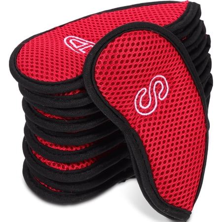 10Pcs Putter Cover Mesh Golfs Cover Breathable Golfs Club Cover Golfing Equipment Club Protector