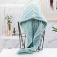 thumbnail image 1 of 10Pcs Quick Dry Hair Quick Drying Microfiber Towels Bathroom Bathroom Accessories Nursing Cap With Buckle Sauna Spa Towel Bath, 1 of 9