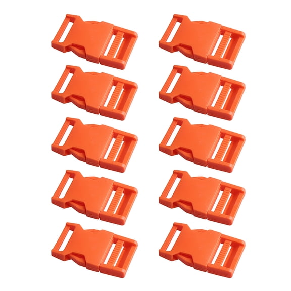 10Pcs Quick Release Plastic Buckles for Easy DIY Crafting and Gear Customization