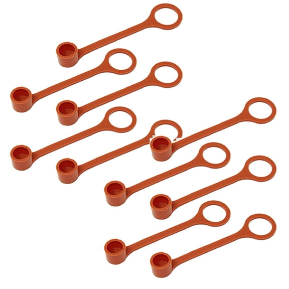 10Pcs R102 Hood Caps Ansul Rubber For Off And Systems Blow Tools Home Improvement Drill Bits Accessories