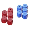 thumbnail image 1 of 10Pcs R134a Air Conditioning Service Caps High and Low Side Charging Port Protections Seals 13mm & 16mm Car Maintenance, 1 of 8