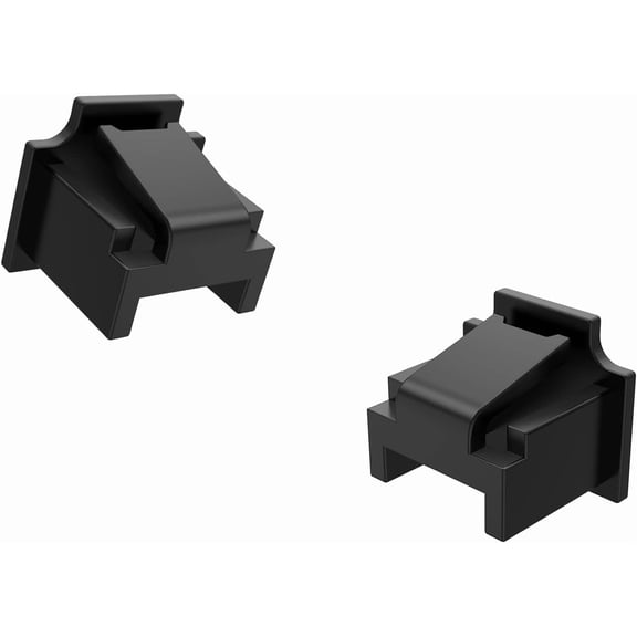 10Pcs RJ45 Jack Dust Cover, Reusable,RJ45 Dust Cover Cap,RJ45 Anti Dust Cover Cap Protector Plug Protects Ethernet Hub Port for RJ45 Female Port for TV,Computer,Other Devices (Black)