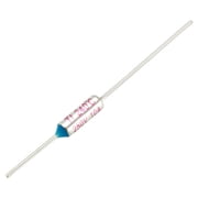 10Pcs RY TF 240 Celsius Degree Cutoff Thermal Fuse 250V 10A Blue Silver Tone