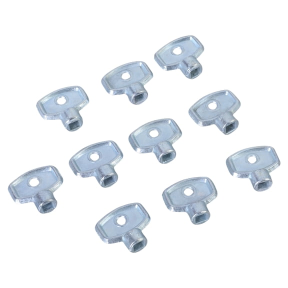 10Pcs Radiators Exhaust Valves Key Radiators Water Tap Plumbing Bleeder Key