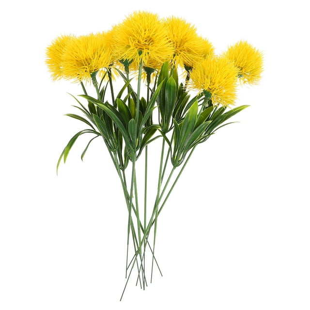 10Pcs Realistic Artificial Dandelion Decoration Faux Dandelion Flowers