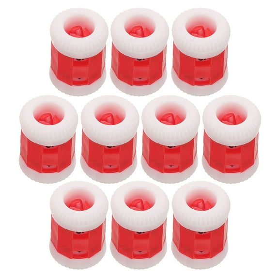 10Pcs Red Plastic Stitch Counters for Knitting Accurate Row Counter for Sweaters Scarves Hats