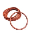 thumbnail image 1 of 10Pcs Red Silicone O-Ring OD5mm-90mm Thickness CS2mm 2.4mm Ring Washer Gaskets Waterproof and Heat-Resistant, 1 of 4
