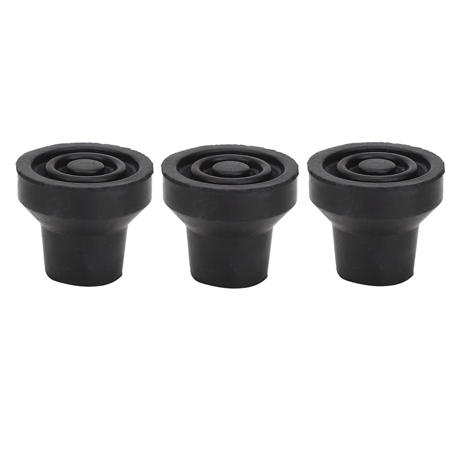 10Pcs Replacement Cane Tips, Cane Tips Rubber Skid Resistance Wearproof