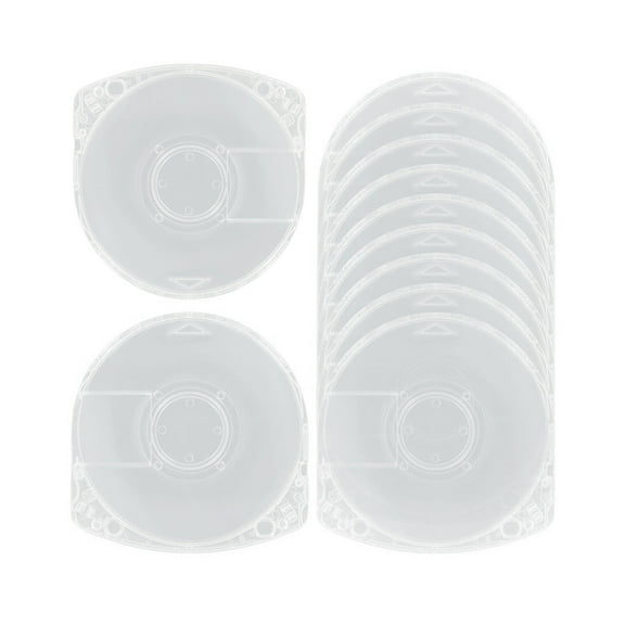 10Pcs Replacement Clear UMD Game Disc Case Shell for PSP1000/2000/3000