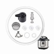 10Pcs Replacement Parts for Instant Pot IP-DUO50 IP-DUO60 Duo/Duo Plus 5&6QT Quart, Upgrade Steam Release Valve Lid Replacement for Instapot, Pressure Valve Float & Sealing Ring for Instant Pot